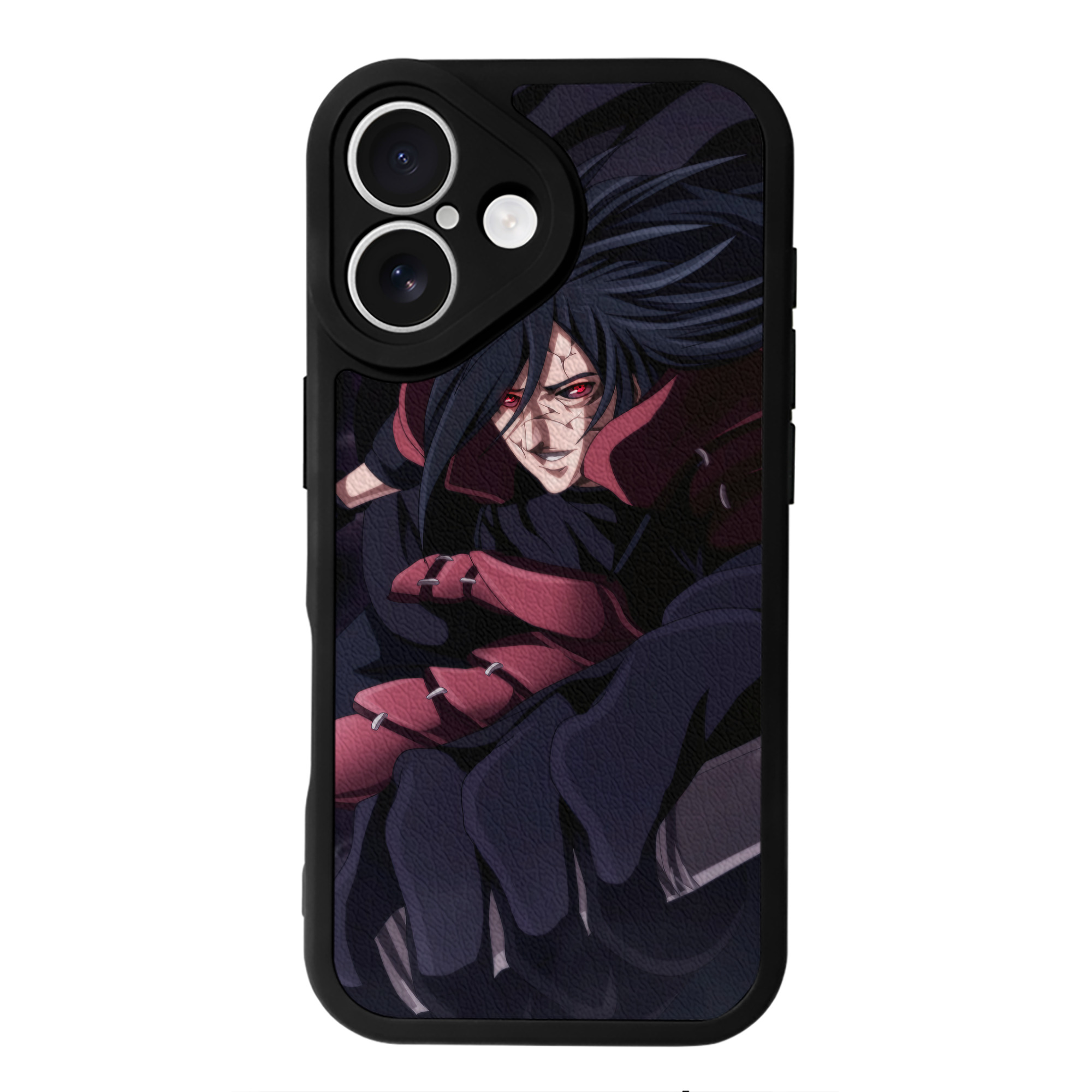 （画像用） NARUTO -ナルト- NARUTO -ナルト- 疾風伝 【iPhone 16シリーズ対応】シリコンスマホケース（レザー調） 材質：シリコン